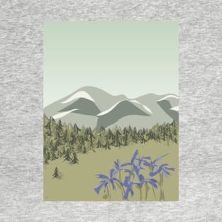 Rawah Wilderness, Colorado T-Shirt